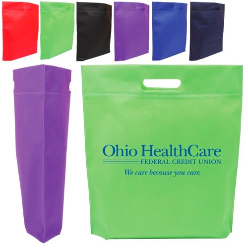 View Image 2 of Die Cut Handle Non-Woven Tote