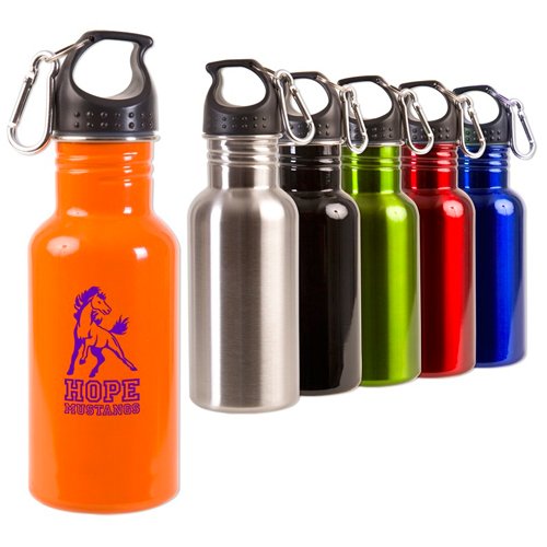 Promotional Stainless Steel Adventure Bottle - 17oz.