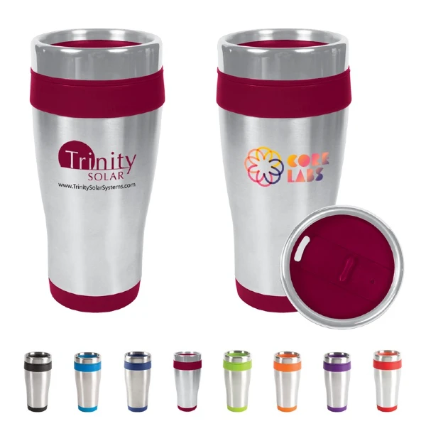 Promotional Blue Monday Travel Tumbler - 16oz.