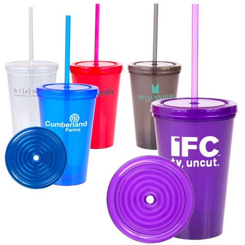 View Image 2 of Double Wall Tumbler - 16oz.