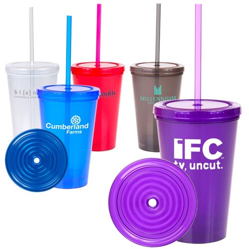 Promotional Double Wall Tumbler - 16oz.