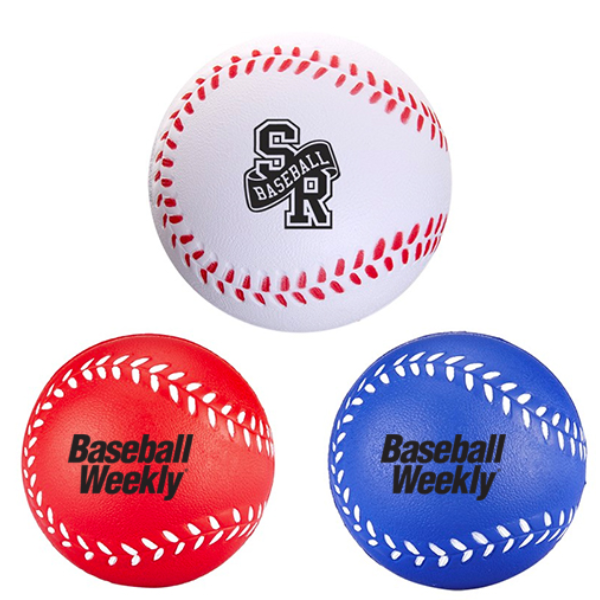 Promotional Baseball Stress Reliever 