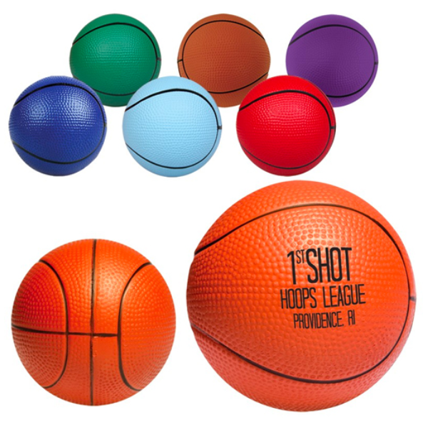 Promotional Basketball Stress Ball