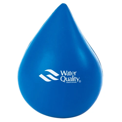 Promotional Blue Water Drop Stress Reliever 