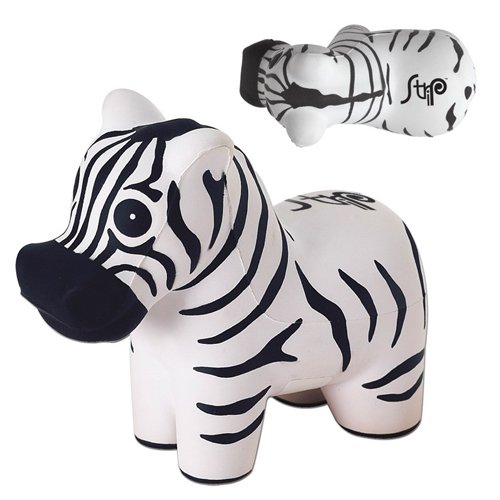 Promotional Zebra Stress Reliever