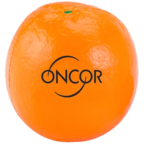 Promotional Orange Stress Ball Reliever