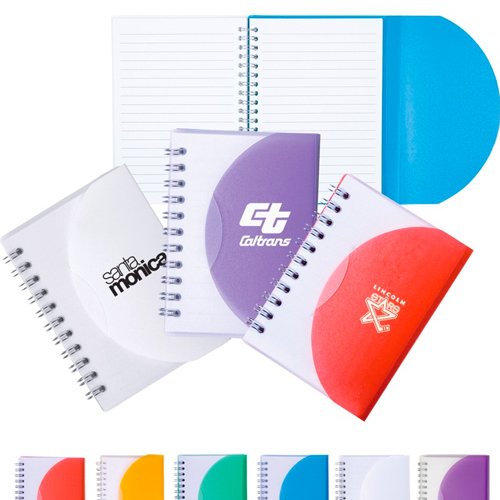 Promotional Spiral Curve Notebook