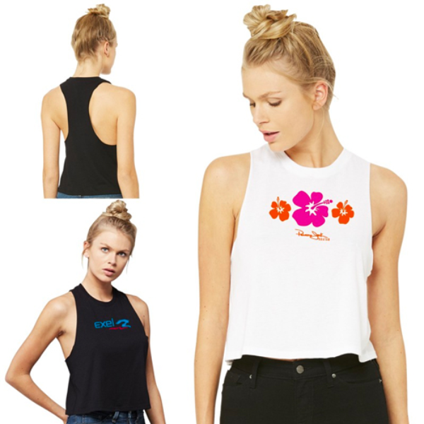 Promotional Bella+Canvas®; Women's Racerback Cropped Tank