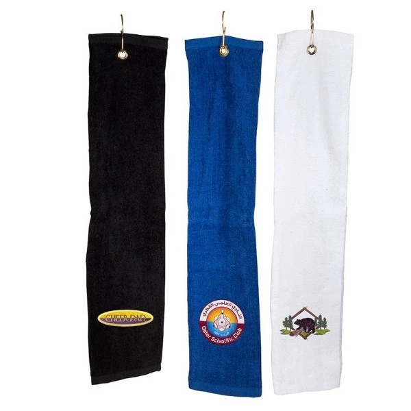 Promotional Tri-Fold Golf Towel (16 x 25)