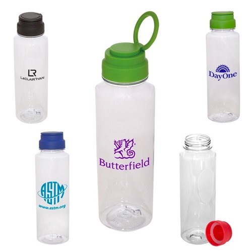 Promotional Plastic Fun-Run Bottle - 23oz.