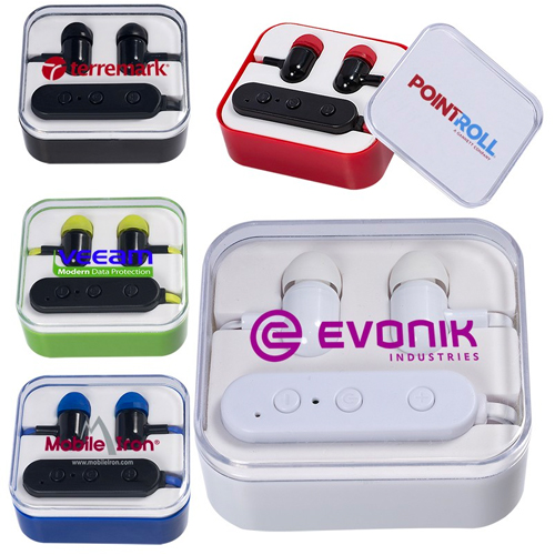 Wireless Bluetooth® Earbuds in Case Headphones & Earbuds 7.44 Ea