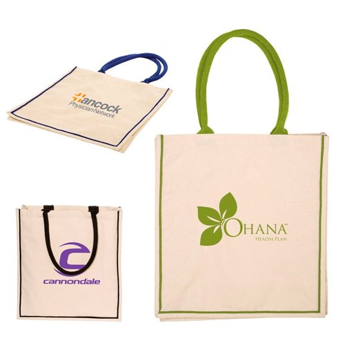 Promotional Nantucket Cotton Canvas Tote Bag 