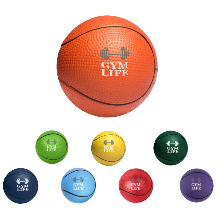Basketball Shape Stress Ball Promotional Basketball Shape Stress Ball