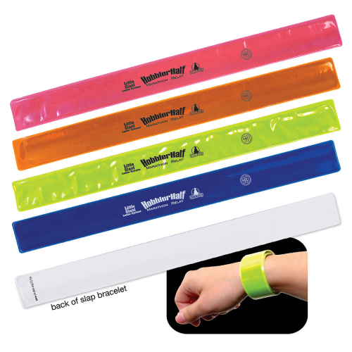 Promotional Reflective Safety Slap Bracelet