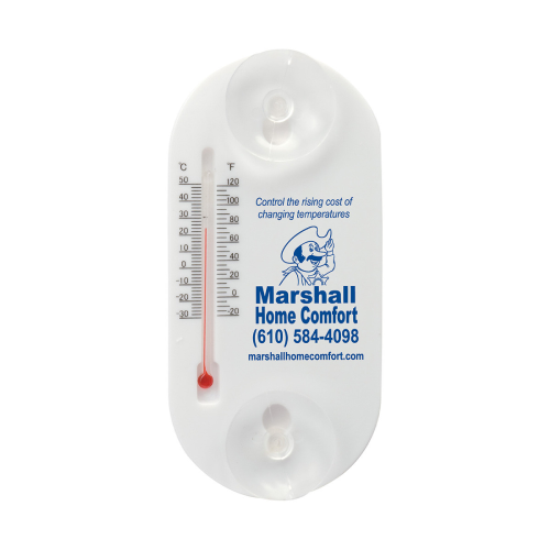 Promotional Acrylic Oval Temperature Gauge