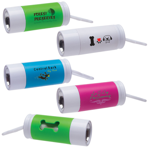 Promotional Light Up Waste Bag Dispenser