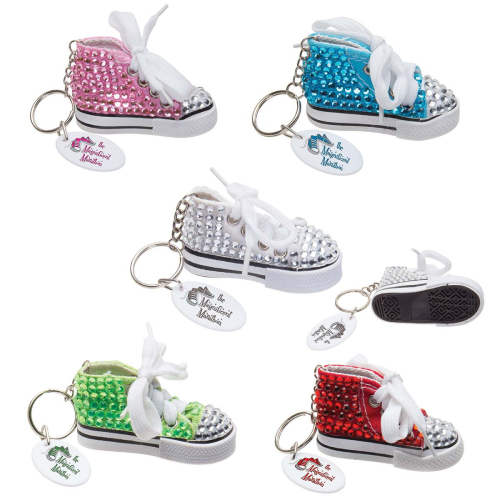 Promotional Gym Shoe Bling Keytag