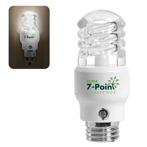 Promotional Light Bulb Shaped Nightlight