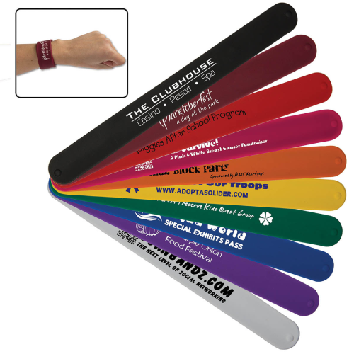 Promotional Slap Silicone Bracelet