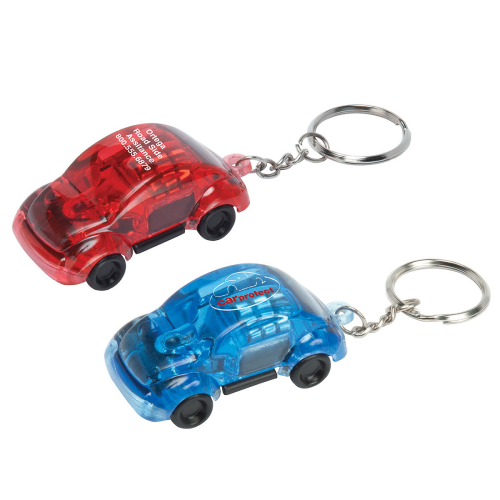 Promotional Light Up Car Keytag