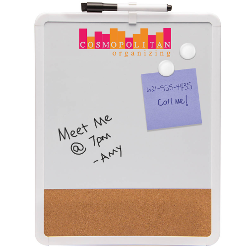 Promotional Magnetic Dry Erase & Cork Board