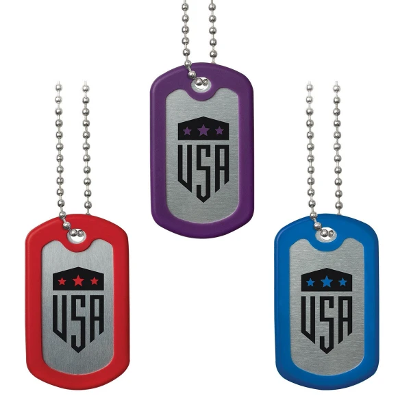 Promotional Rounded Corner Dog Tags