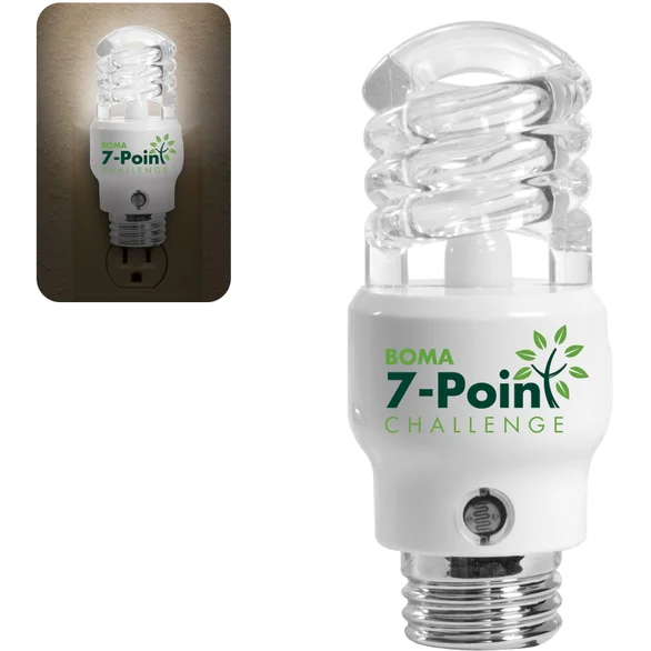 Promotional CFL Light Bulb Shaped Nightlight