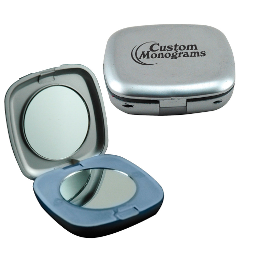 Promotional Illuminated Square Compact Mirror