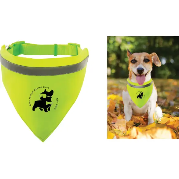 Promotional Reflective Pet Bandana