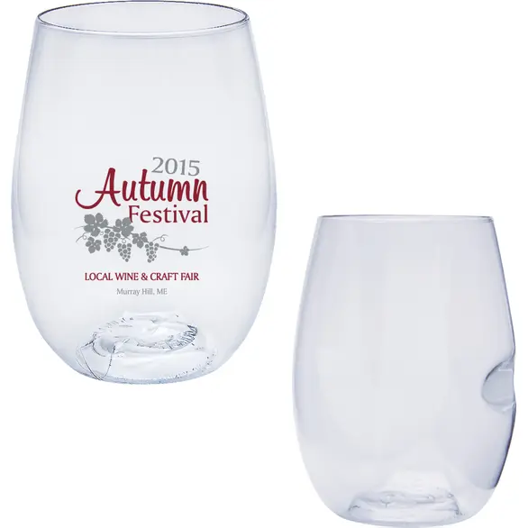 Promotional Dishwasher Safe Govino® 16oz Wine Glass