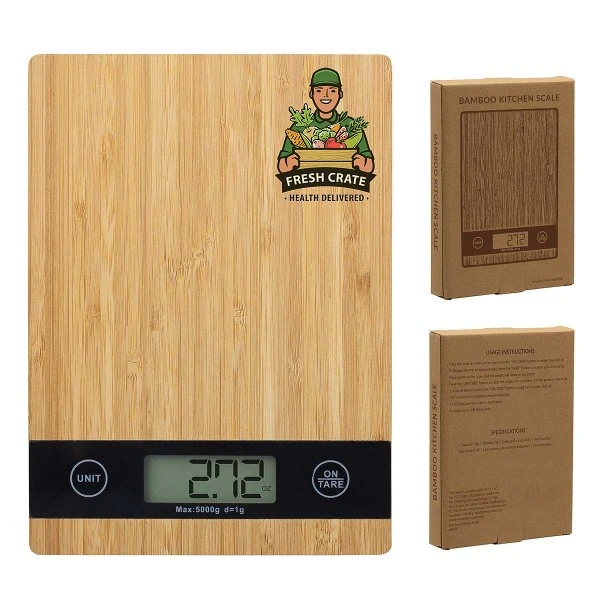 Promotional Bamboo Kitchen Scale