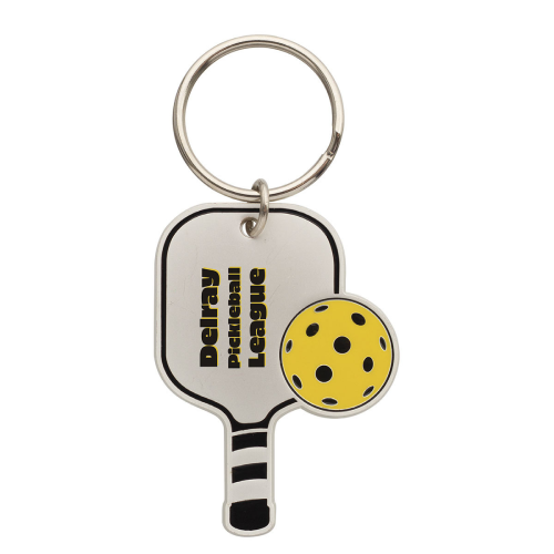 Promotional Pickleball Keytag