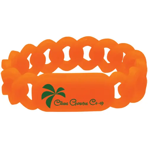 Promotional Silicone Link Wristband