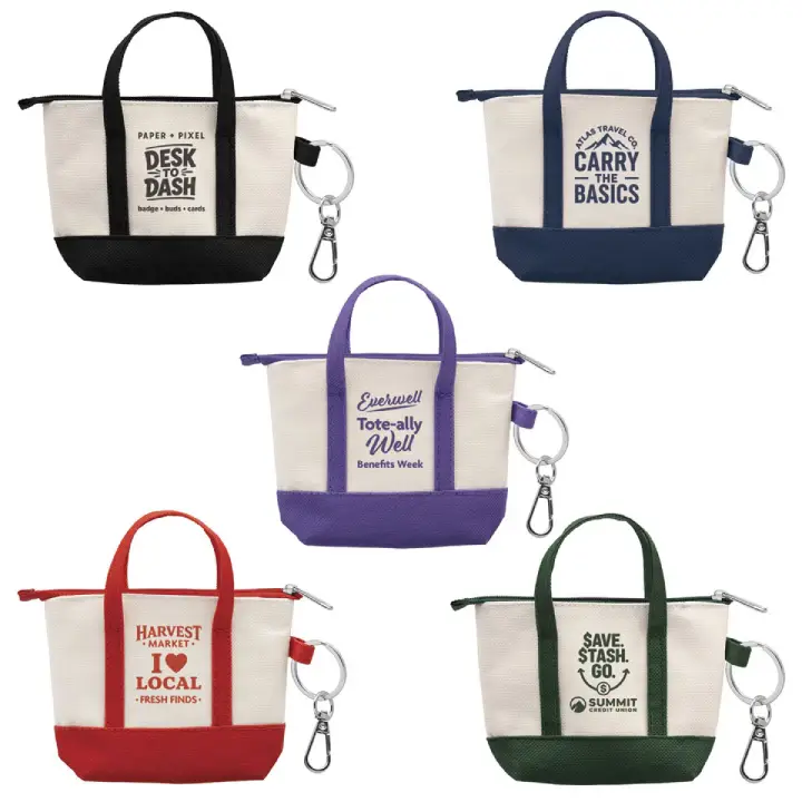 Promotional  Mini Tote Keytag