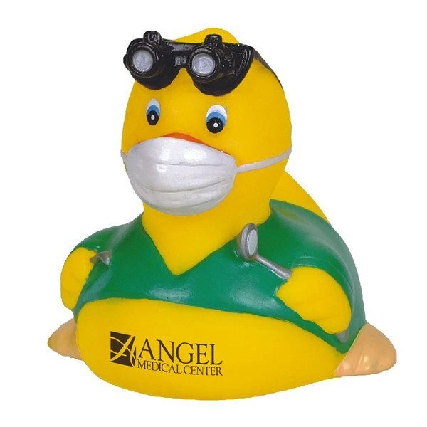 Promotional  Rubber Dentist Duck© Toy