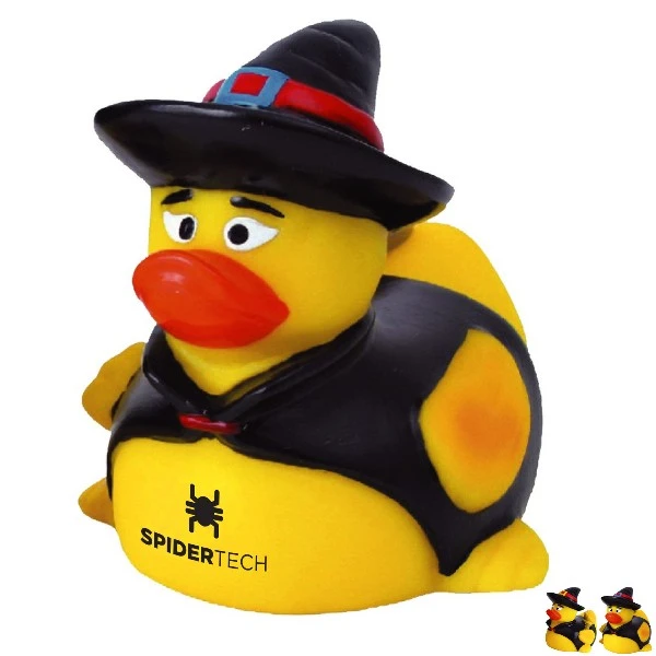 Promotional Rubber Wicked Witch Duck