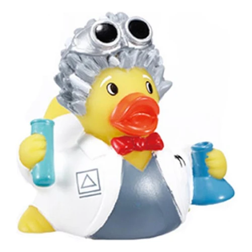 Promotional Rubber Scientist Duck