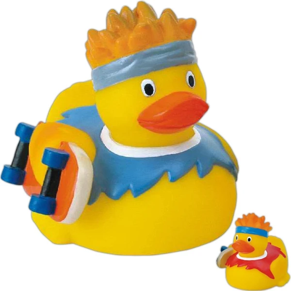 Promotional Rubber Skateboard Duck