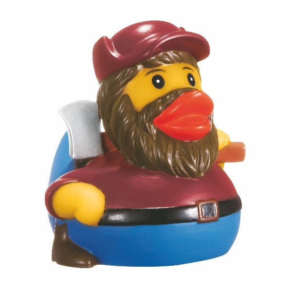 Promotional Rubber Lumber Jack Duck