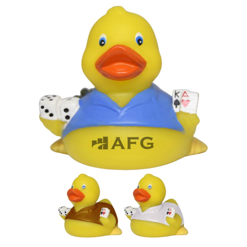 Promotional Rubber Casino Duck