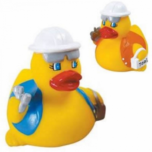 Promotional  Rubber Safety Construction Duck