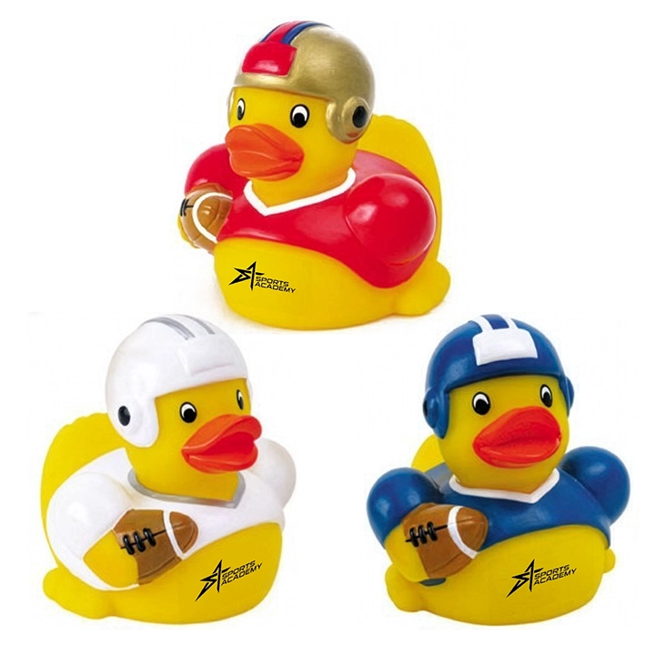 Promotional Rubber Football Duck