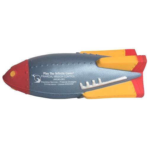 Promotional Rocket Stress Ball