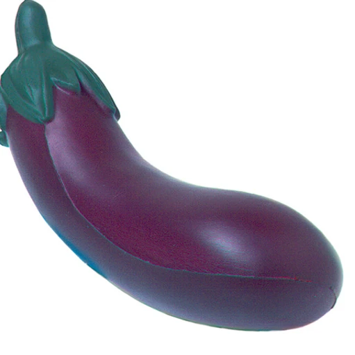 Promotional Eggplant Stress Reliever