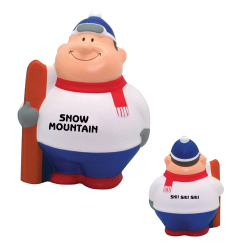 Promotional Skier Bert Stress Reliever