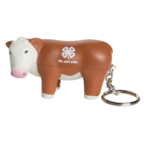 Promotional Steer Squeezie Key Ring