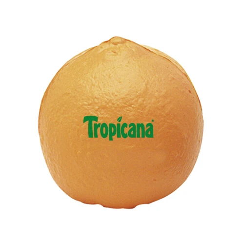 Promotional Tangerine Stress Ball