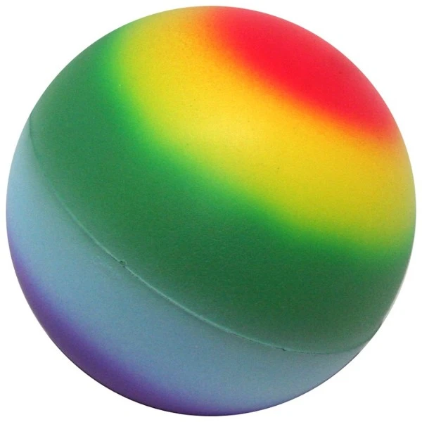 Promotional Rainbow Ball Stress Reliever