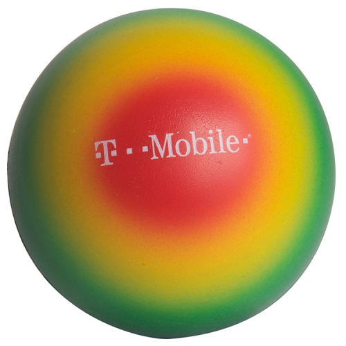 Promotional Rainbow Ball Stress Reliever