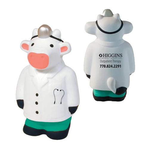 Promotional Doctor Cow Stress Reliever